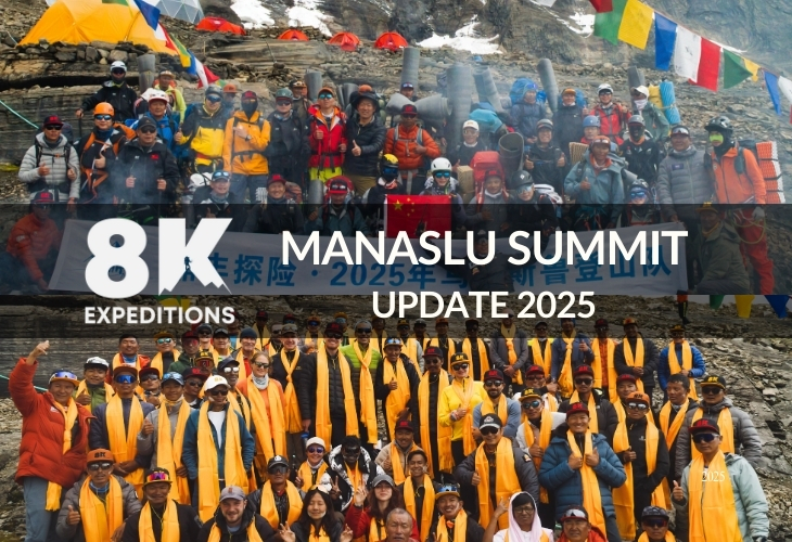 8K Expeditions Manaslu Autumn 2025: 100% Safety & Summit Success image