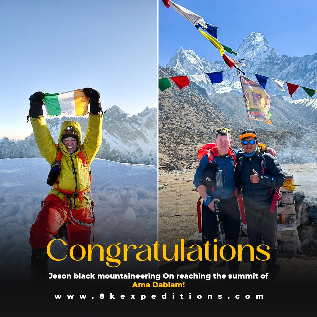 Ama Dablam(6812 M) Summit Success Spring 2026 | 8K Expeditions