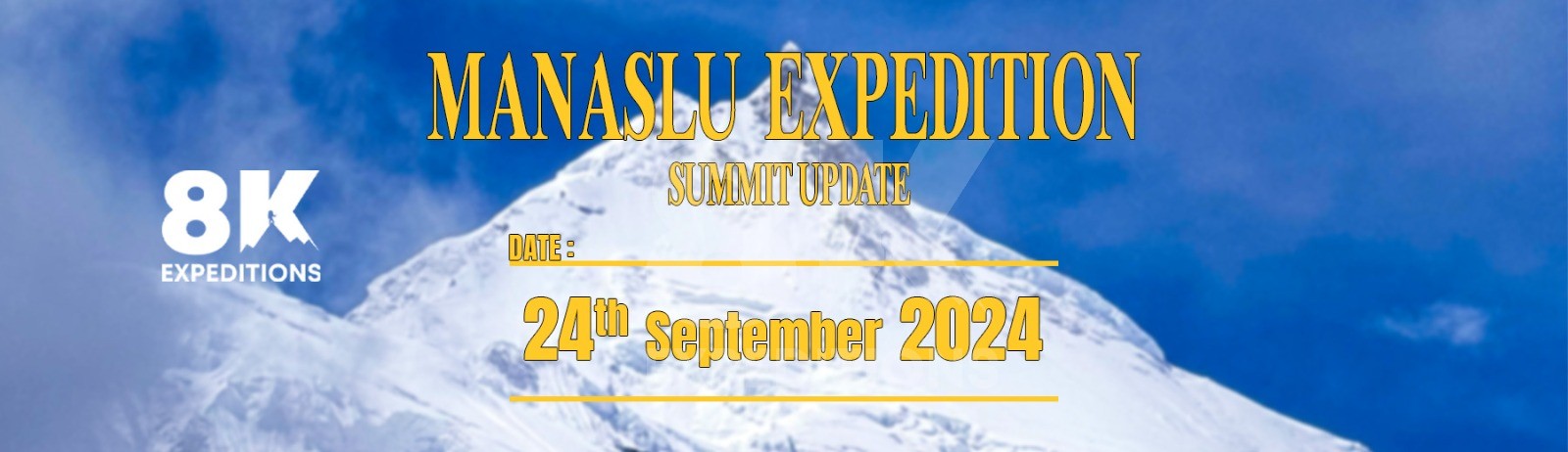 Mt. Manaslu Summit Update 2024: 35 Climbers Succeed image