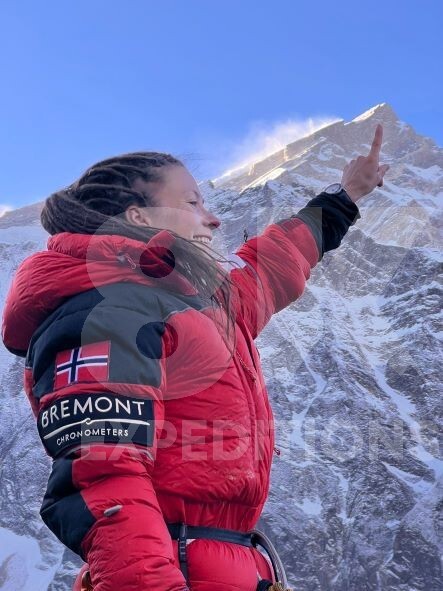 Kristin Harila Attempting To Summit 14 Peaks Over 8,000m image