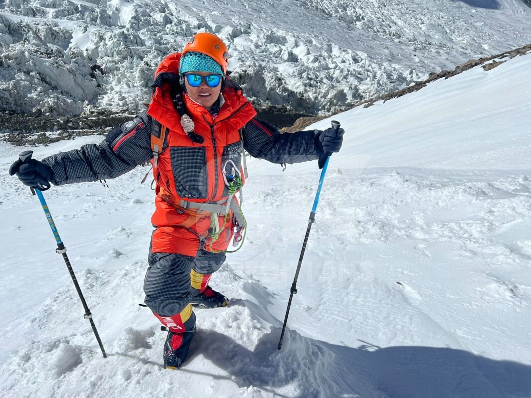 Lhakpa Sherpa  Made Historical Summit Feat On Mt. K2 (8,611m) On 27th July, 2023 image