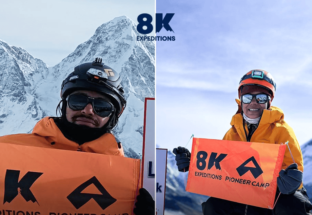 Lobuche East Peak (6,119m) Summit Success Key Acclimatization For Mt. Everest Expedition