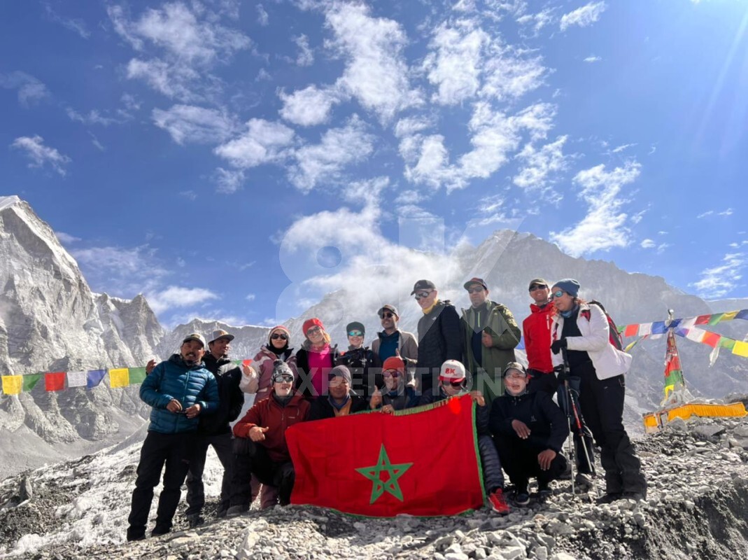 Moroccan Team Completed Everest Base Camp Trek Successfully 2022 image