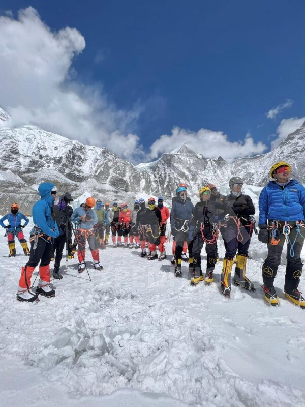 &quot;Summit In Sight: Rope Fixing Team Successfully Sets Route To Mt. Everest Spring 2023, image