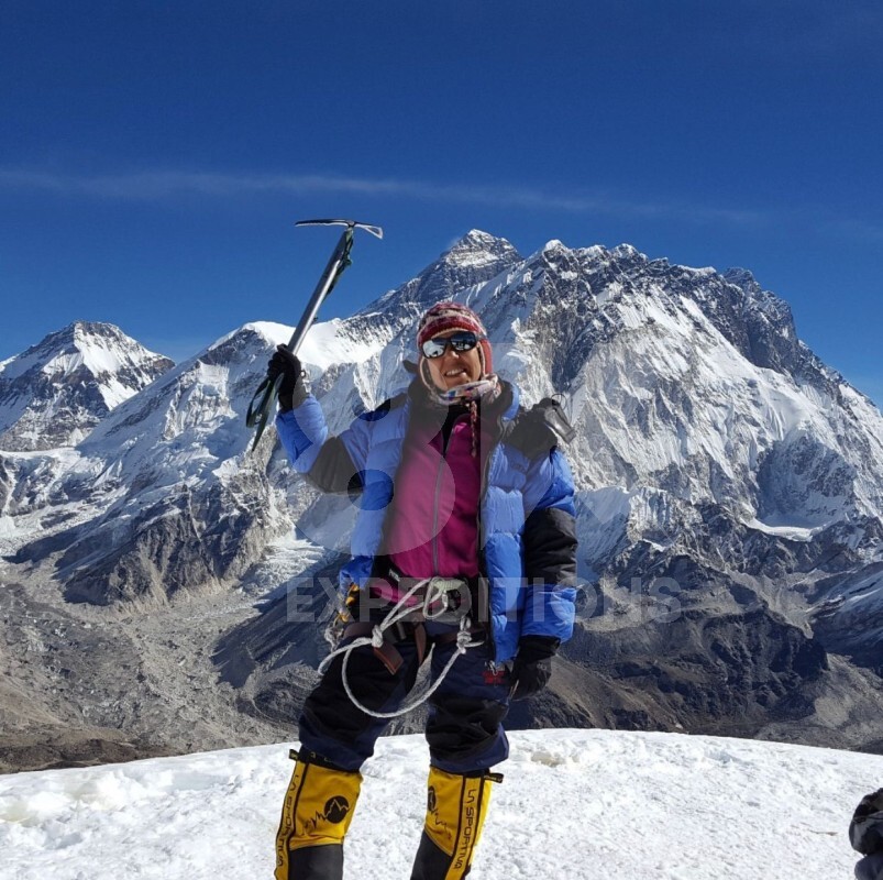 Trailblazing Triumph: Moroccan Adventurer Ms. Baibanou Bouchara Conquers Lhotse, The World's Fourth Highest Mountain At 8516m With 8K Expeditions Spring 2023! image