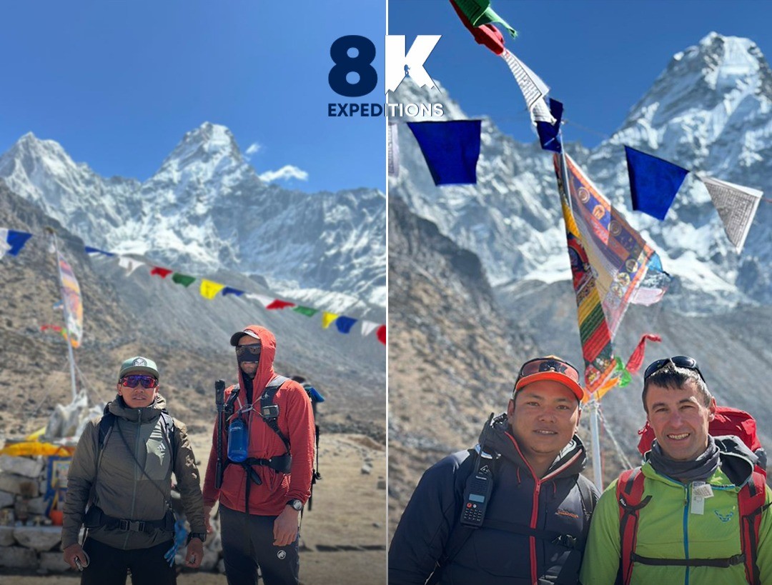 Two Climbers One Dream- The Summit of Ama Dablam 6812m image