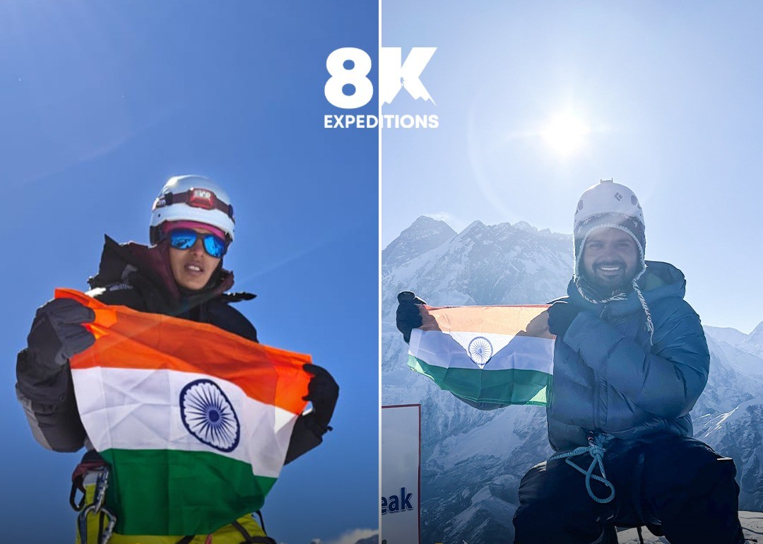 Two Indian Climbers Conquer Lobuche Peak (6,119m) In A Historic Step Toward Everest