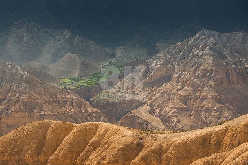 UPPER MUSTANG VIA THRONG LA PASS-route-image