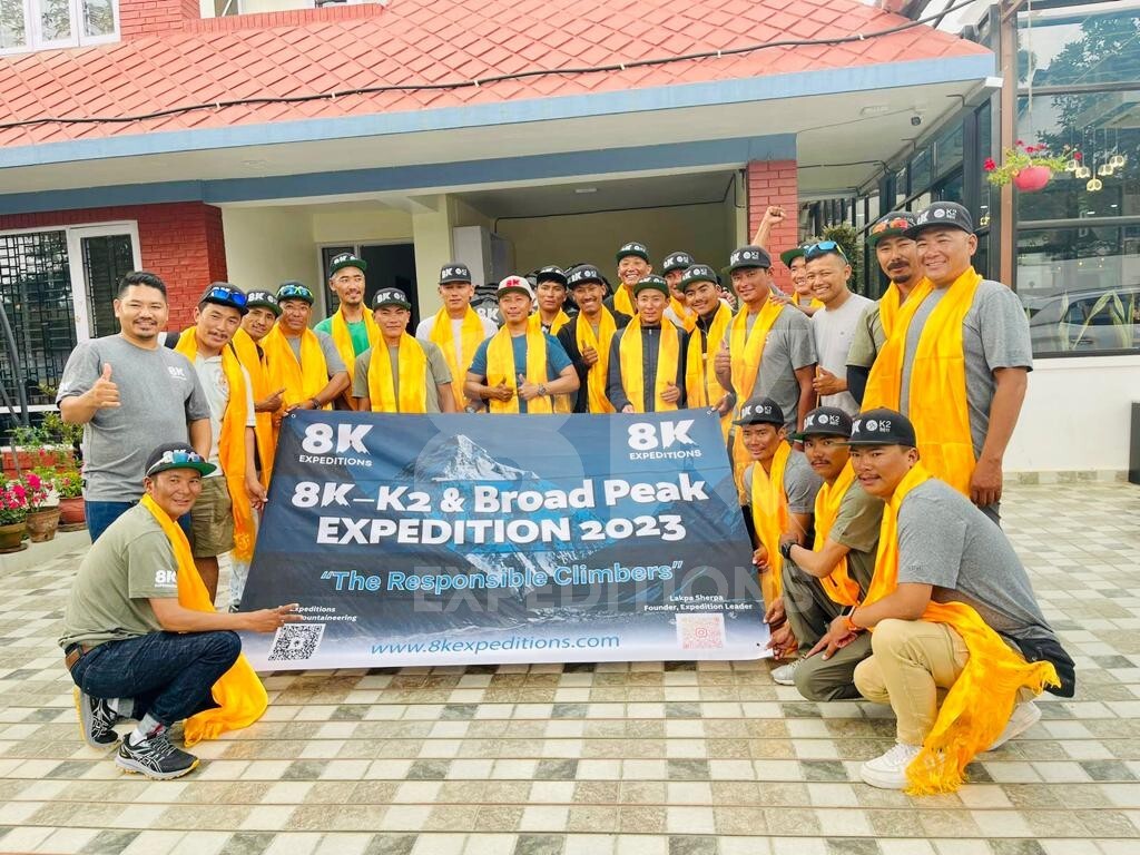 8K Climbing Team Departed For Pakistan Expedition 2023