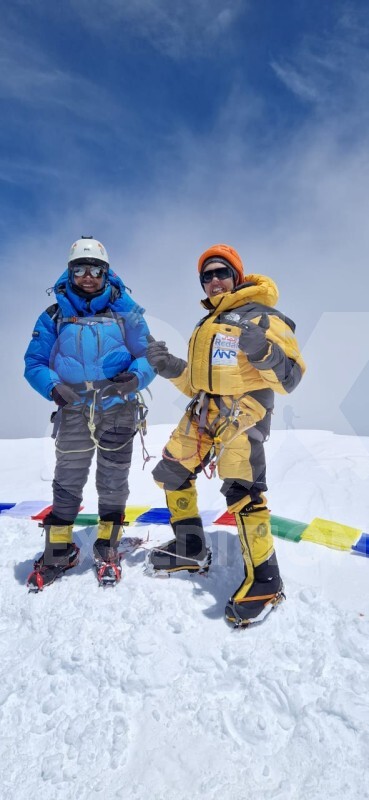 8K Expeditions First Spring 2023  Amadablam (6812m) Summit By Miss Baibanou Bouchra (Morocco)