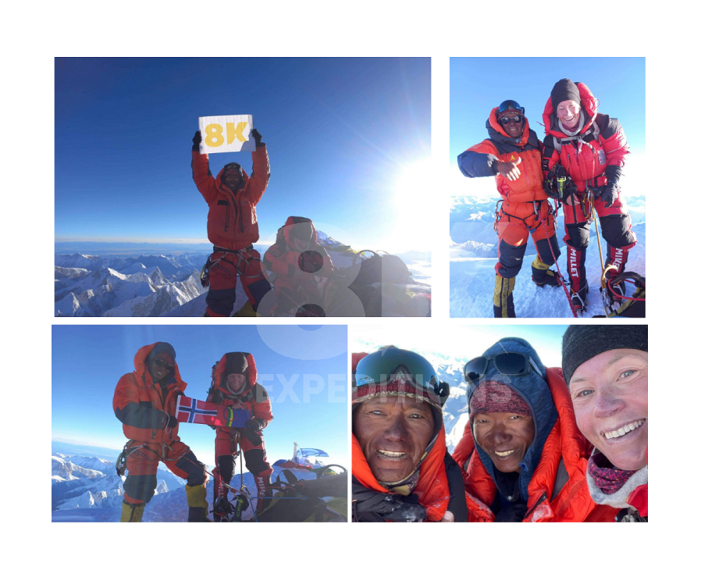 Kristin Harila Mt.Kanchenjunga  (8586 Mtr.) Summit Update 2022(3/14 Completed)