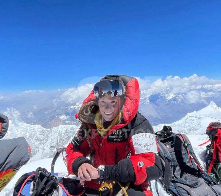 Kristin Harila Conquered The World Highest Mountain Mt. Everest (8848.86m) (4/14Completed)