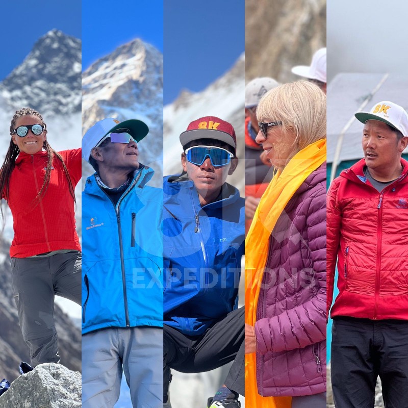 8K EXPEDITIONS SUCCESSFULLY SCLAED GII THE WORLD'S  THIRTEEN HIGHEST MOUNTAIN