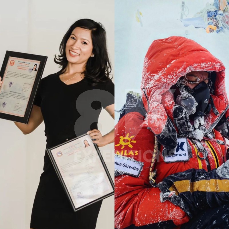 "History Made & World Record Set By Ms. Purnima Shrestha (Nepal): Summits Mount Everest Three Times In Spring 2024 With 8K Expeditions"