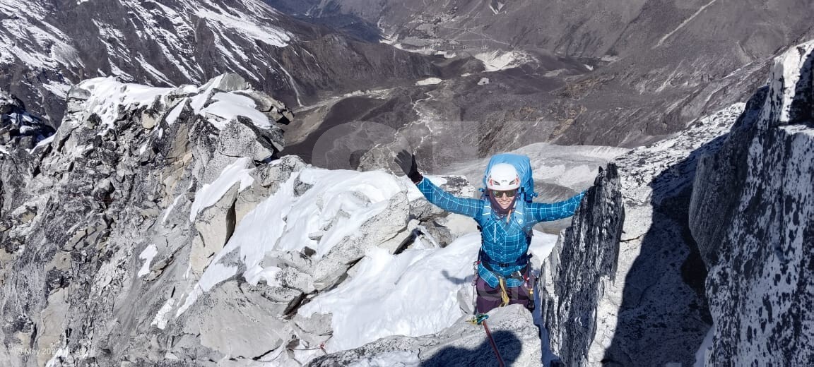 "From Finland To The Summit: Pia Aino Aleksandra Conquers Amadablam (6812m) With Triumph!"