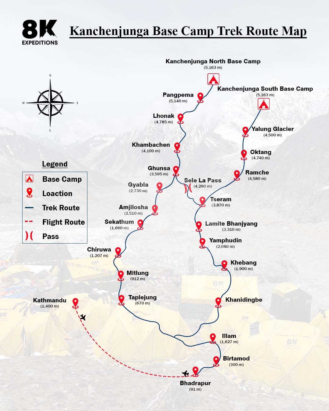 Kanchenjunga Base Camp Trek