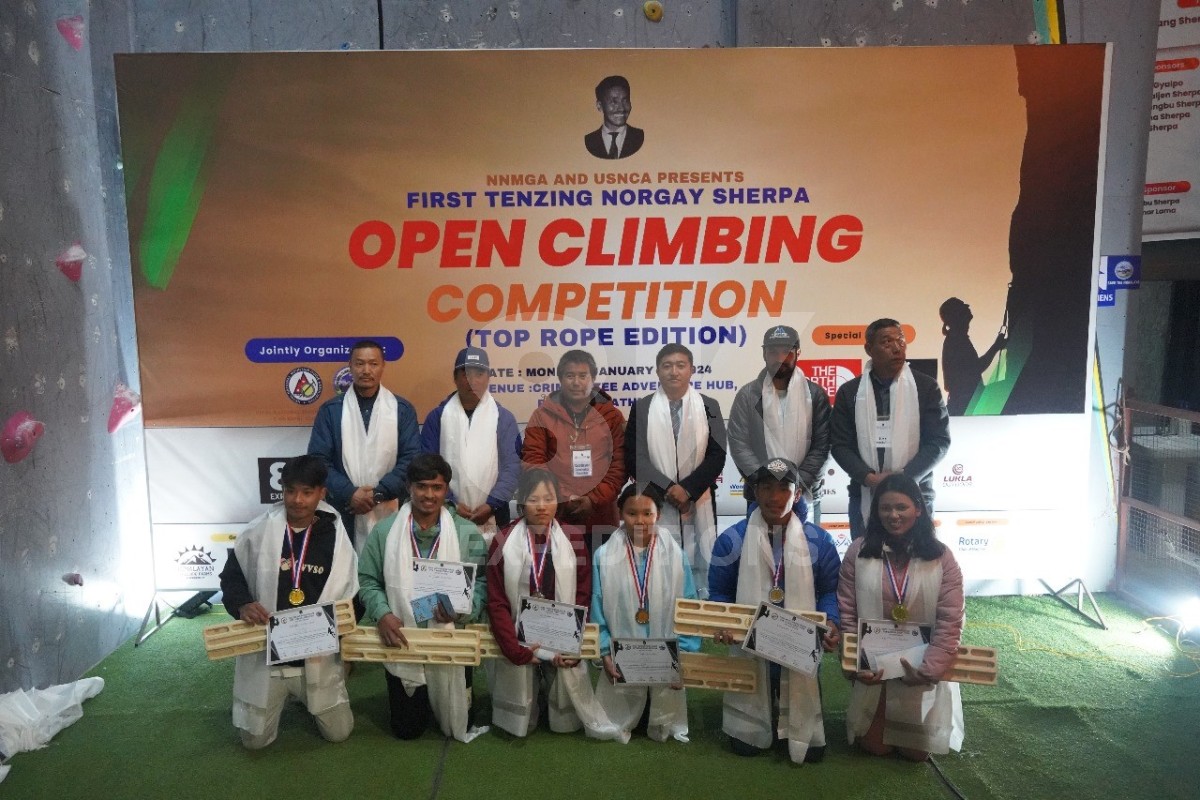 8K Empowering Communities Through Sports Initiatives Contribution By Supporting The First Open Climbing Competition Organized By NNMGA & USANCA 2024